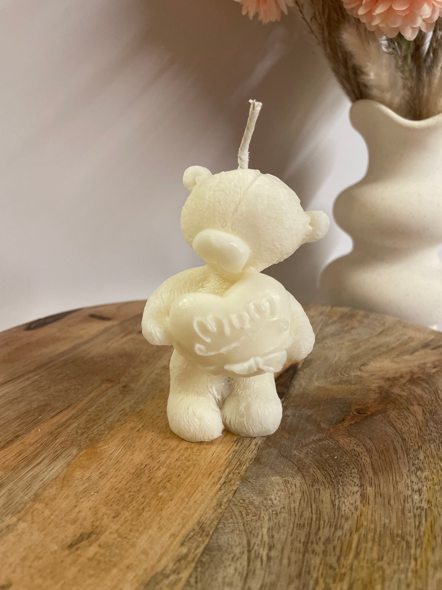 MUM Teddybär- Kerze